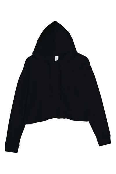 Lane Seven Ladies' Cropped Fleece Hoodie