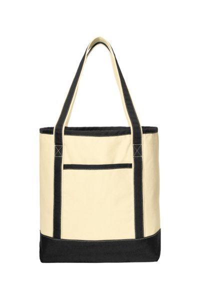 Port Authority Large Cotton Canvas Boat Tote