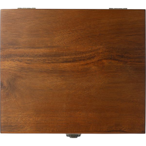 Graze Wood and Metal Wine Set