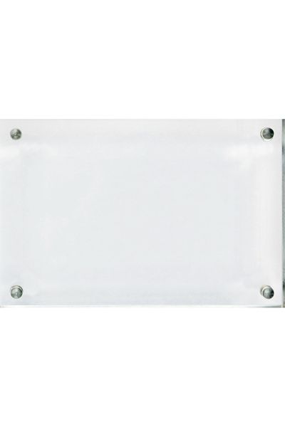 4" x 6" Clear Rectangle Magnetic Acrylic
