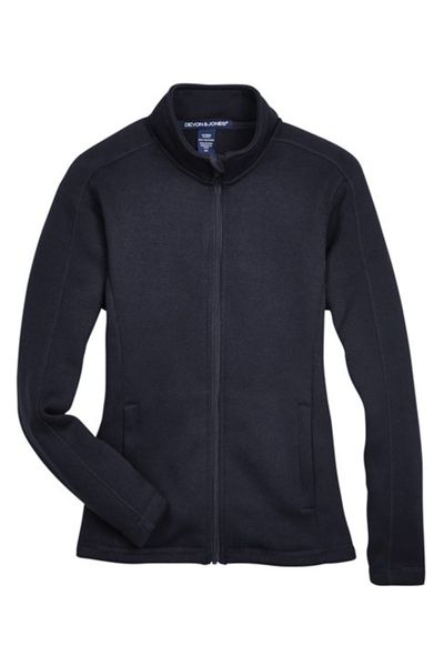 Devon & Jones Women's Bristol Full-Zip Sweater Fleece Jacket