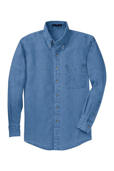 Port Authority Long Sleeve Denim Shirt