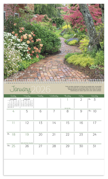 Triumph® Calendars Gardens Calendar