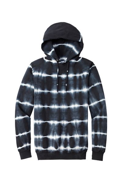 Port & Co Allover Stripe Tie-Dye Fleece