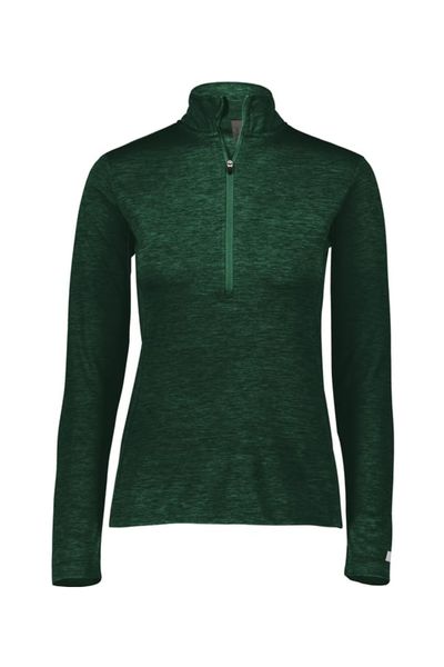 Russell Athletic Women's Striated Quarter-Zip Pullover