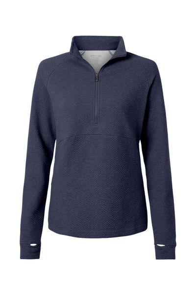 North End Women's Spirit Textured Quarter-Zip Pullover