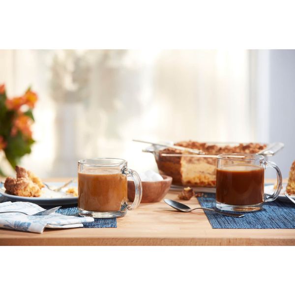 Glass Coffee Mug 13 oz.