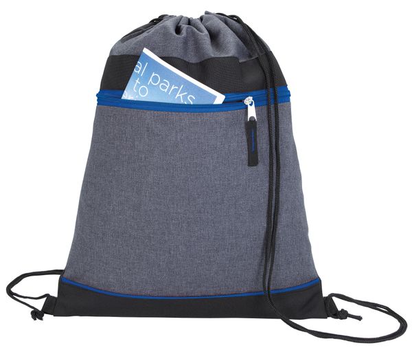 Good Value™ RPET Two-Tone Drawstring Backpack