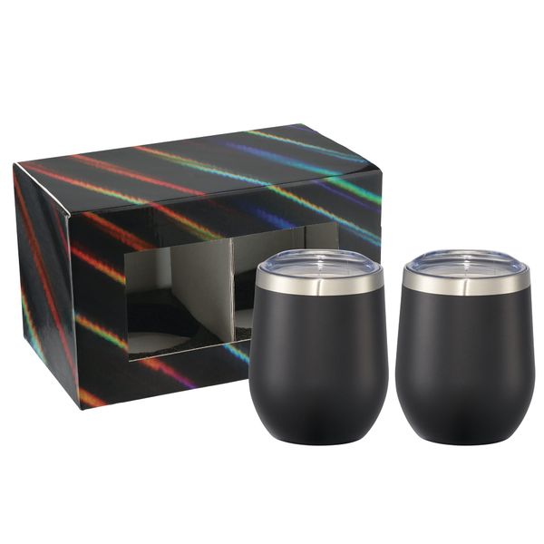 Corzo Cup 12oz 2 in 1 Gift Set