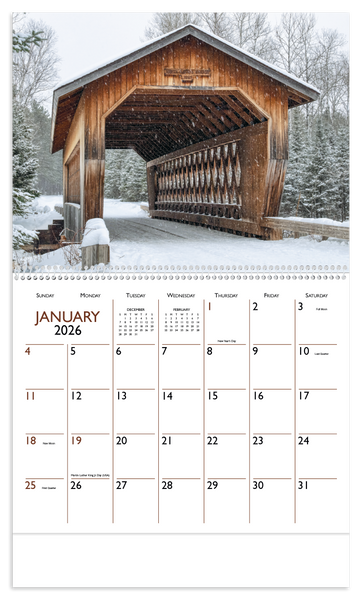 Triumph® Calendars Bridges Calendar