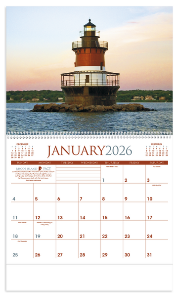 Triumph® Calendars New England Calendar