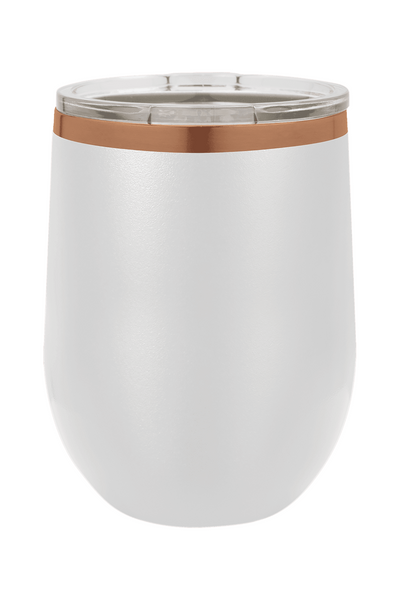 12 oz. ION-Plated Stemless Wine Tumbler with Lid