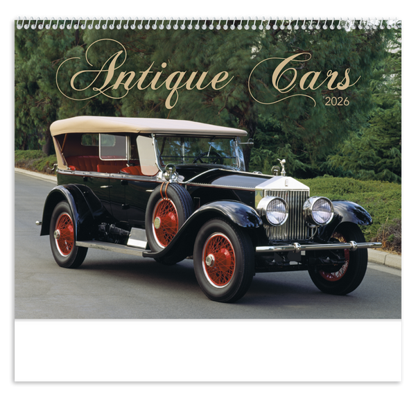 Triumph® Calendars Antique Cars Calendar