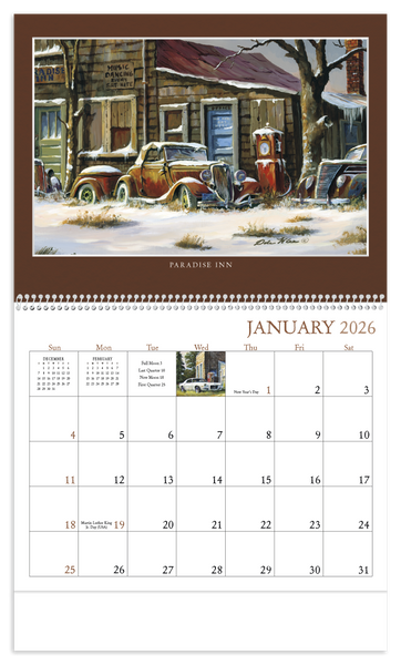 Triumph® Calendars Junkyard Classics by Dale Klee Calendar