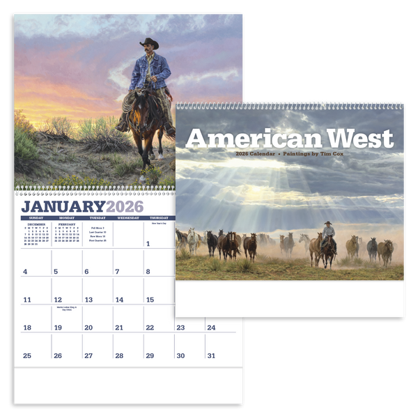 Triumph® Calendars American West by Tim Cox Calendar