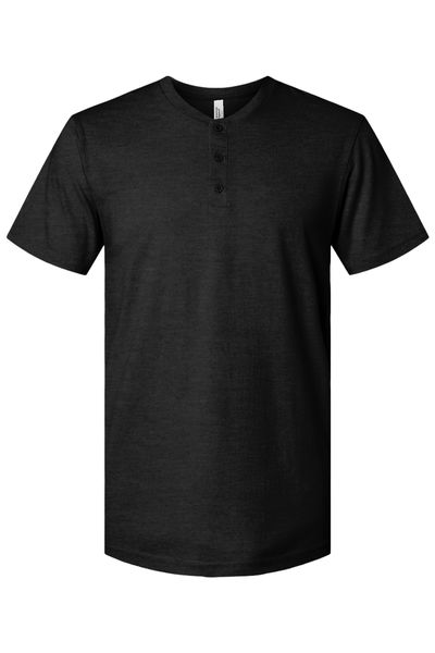 American Apparel CVC Henley Tee