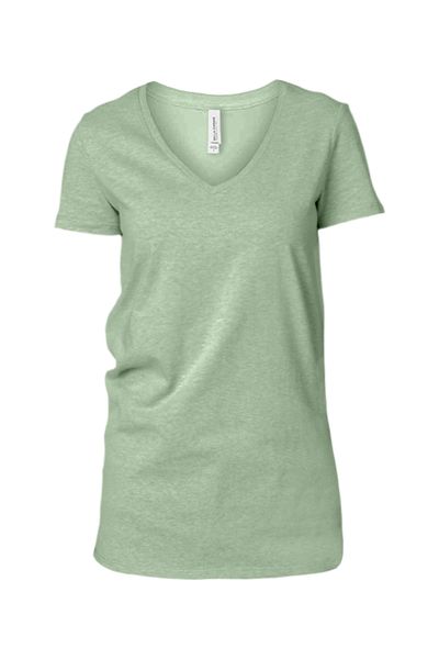 Threadfast Apparel Ladies' Ultimate CVC V-Neck T-Shirt