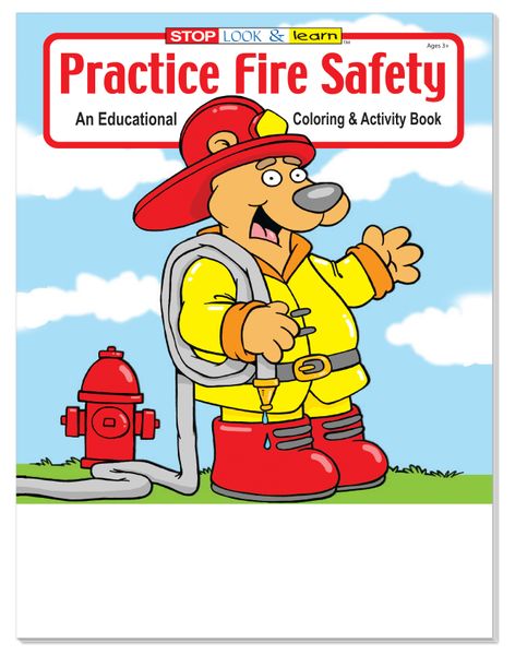 Coloring Book: Practice Fire Safety