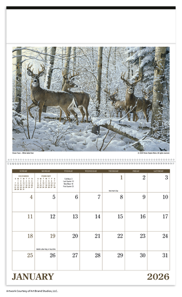 Triumph® Calendars Wildlife Art Calendar