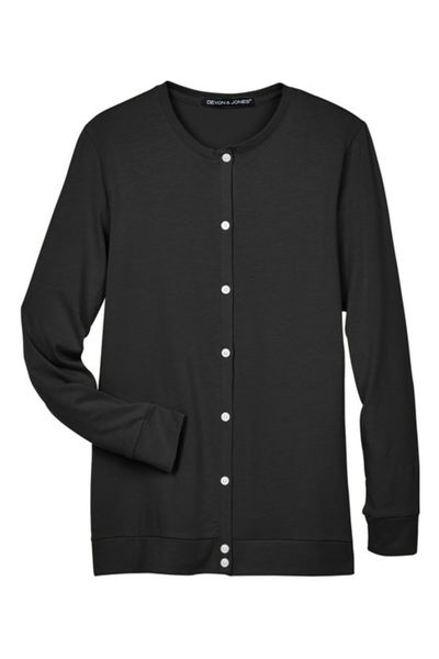 Devon & Jones Ladies' Perfect Fit Ribbon Cardigan