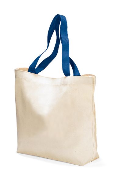 Colored Handle Tote