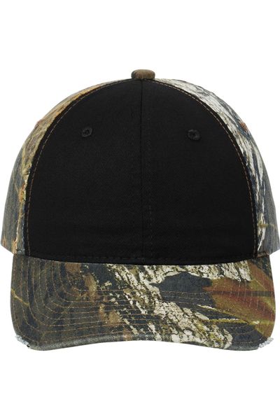 Port Authority Camo Cap with Contrast Front Panel