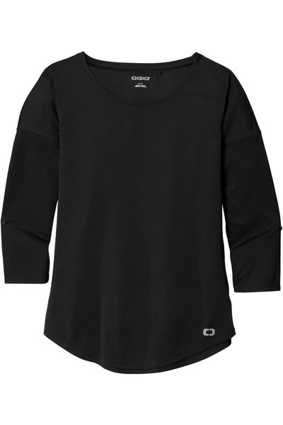 OGIO Ladies Gravitate Scoop 3/4-Sleeve