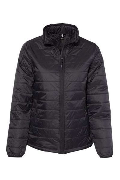 Independent Trading Co. Women's Puffer Jacket