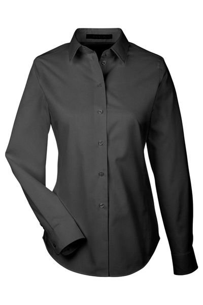 Devon & Jones Ladies' Crown Collection® Royal Dobby Woven Shirt
