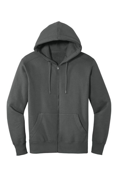 District Perfect Weight Fleece Full-Zip Hoodie