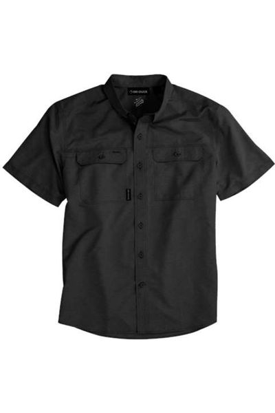 DRI DUCK Men's Crossroad Woven Short Sleeve Shirt
