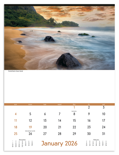 Triumph® Calendars America's Charm Calendar