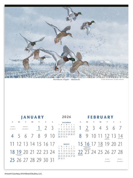 Triumph® Calendars North American Waterfowl Calendar