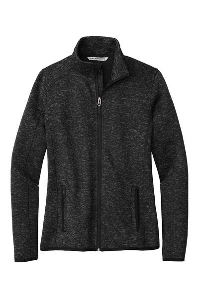 Port Authority Ladies Sweater Fleece Jacket