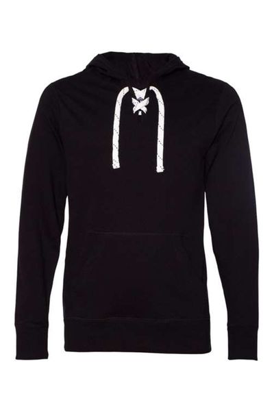J. America Jersey Sport Lace Hooded Pullover
