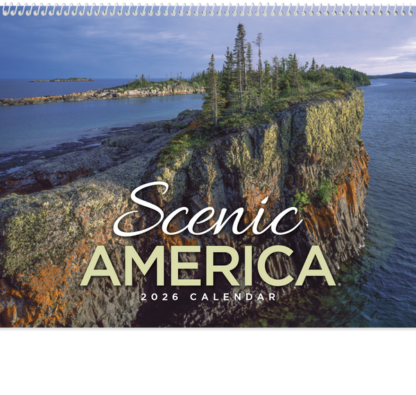 HotLine® Products Scenic America® Appointment Calendar - Spiral