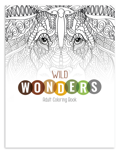 Good Value™ Wild Wonders Adult Coloring Book