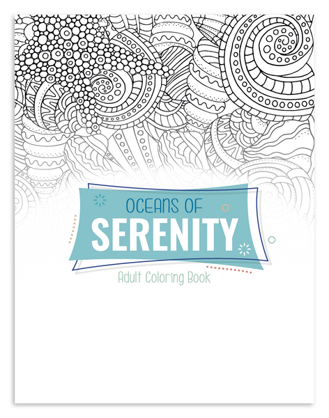Good Value™ Oceans of Serenity Adult Coloring Book