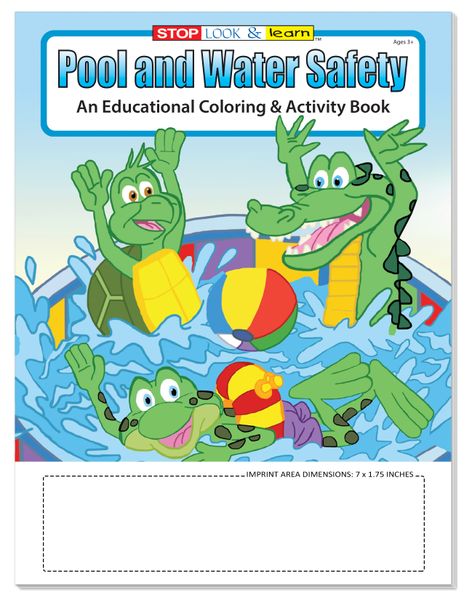Good Value™ Coloring Book: Pool and Water Safety