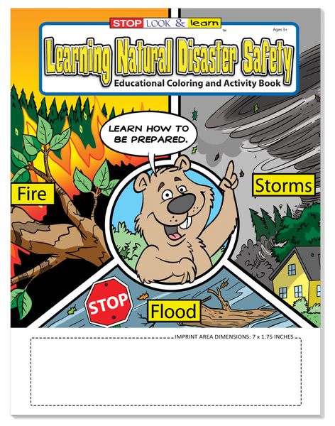 Good Value™ Coloring Book: Learning Natural Disaster Safety
