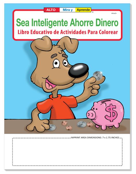 Good Value™ Coloring Book: Be Smart, Save Money (Spanish)