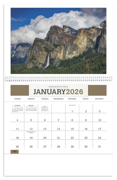 Triumph® Calendars American Splendor Pocket Calendar