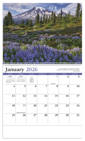 HotLine® Products Contemplations Appointment Calendar - Spiral