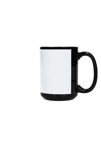 Black Ceramic Coffee Mug 15oz