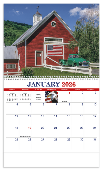 HotLine® Products America Appointment Calendar - Spiral