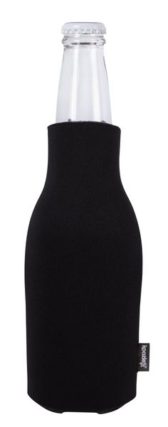 Koozie® Zip-Up Bottle Cooler with Opener