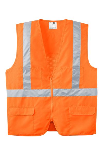 CornerStone - ANSI 107 Class 2 Mesh Back Safety Vest
