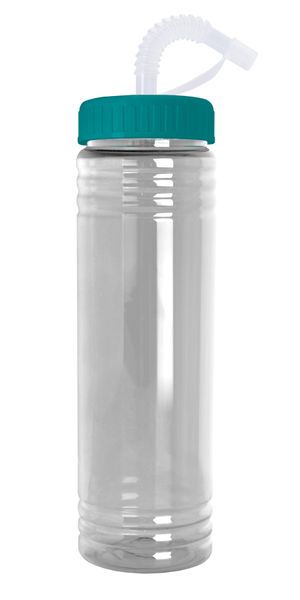 Garyline® Slim Fit Water Bottle With Straw Lid - 24 oz.