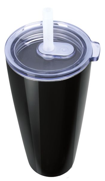 Koozie® Built-in Straw Vacuum Tumbler - 30 oz.