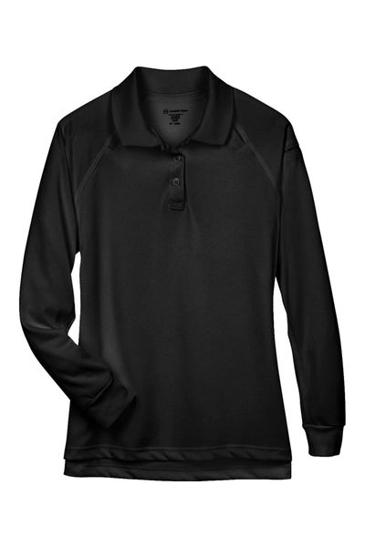 Harriton Women's Advantage Long Sleeve Tactical Polo